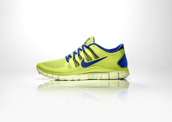 Зеленые Nike Free Run 5